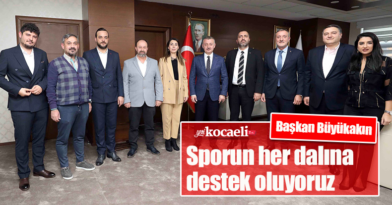 Başkan Büyükakın: Sporun her dalına destek oluyoruz