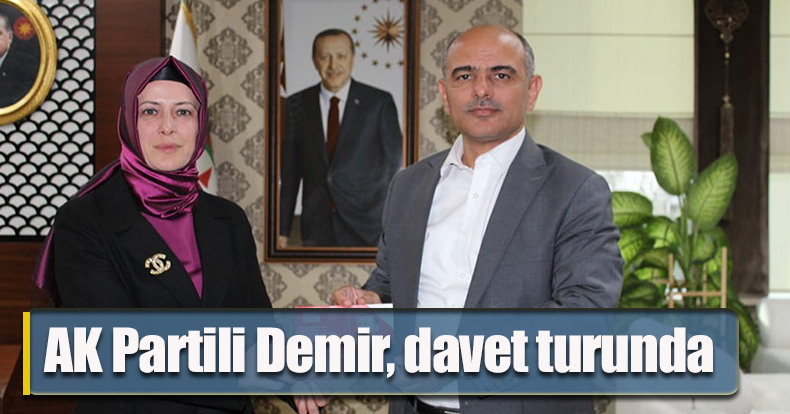 AK Partili Demir, davet turunda