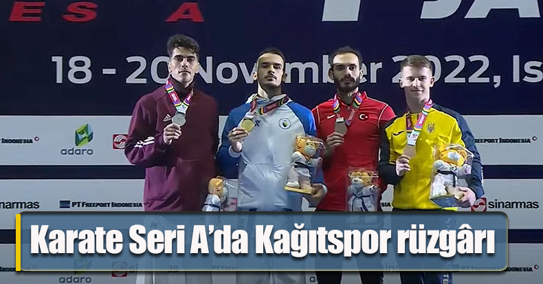 Karate Seri A’da Kağıtspor rüzgârı