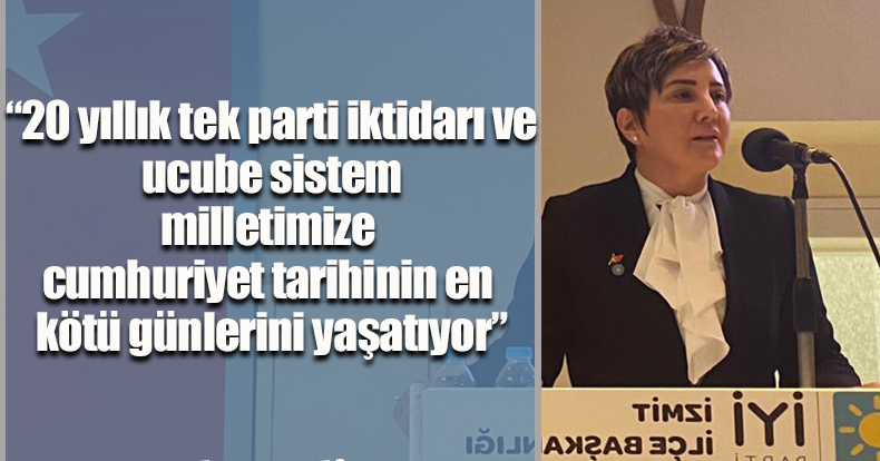 “İYİ PARTİ İKTİDARINA ÇOK AZ KALDI”