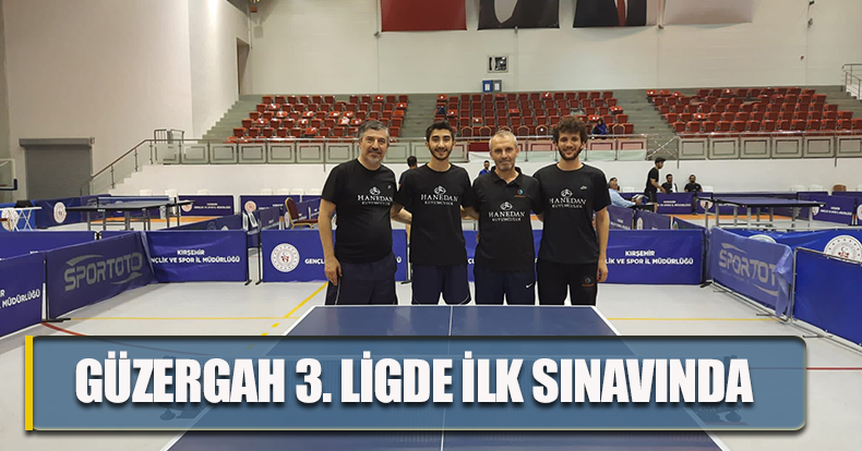 GÜZERGAH 3. LİGDE İLK SINAVINDA