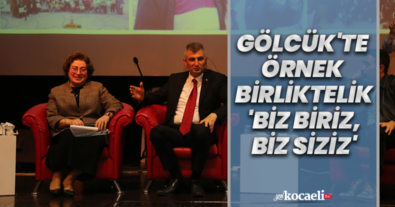 GÖLCÜK’TE ÖRNEK BİRLİKTELİK 'BİZ BİRİZ, BİZ SİZİZ'