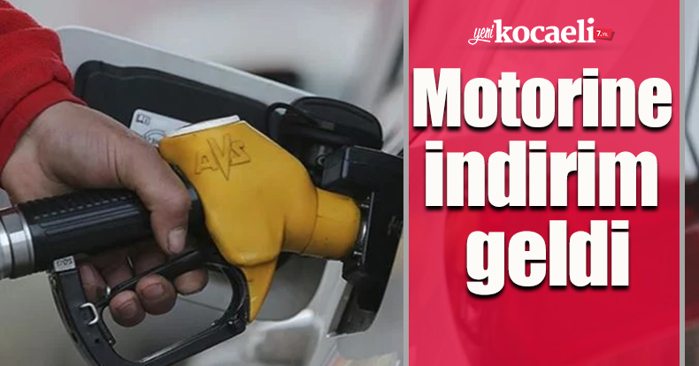 Motorine indirim geldi