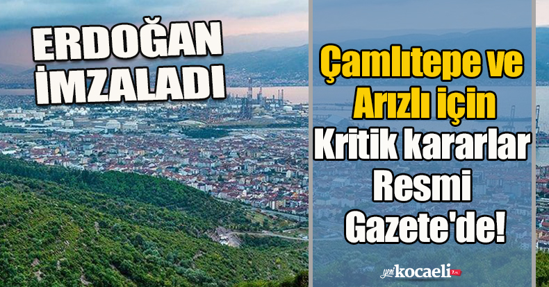 Erdoğan imzaladı: Kritik kararlar Resmi Gazete'de!