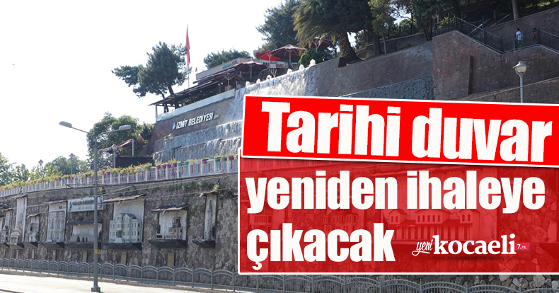 Vatandaşların yenilenmesini istediği tarihi duvar yeniden ihaleye çıkacak