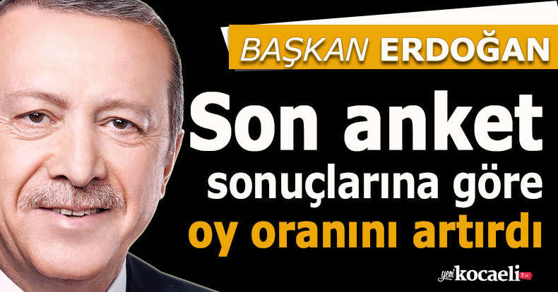 AK Parti, son anket sonuçlarına göre oy oranını artırdı