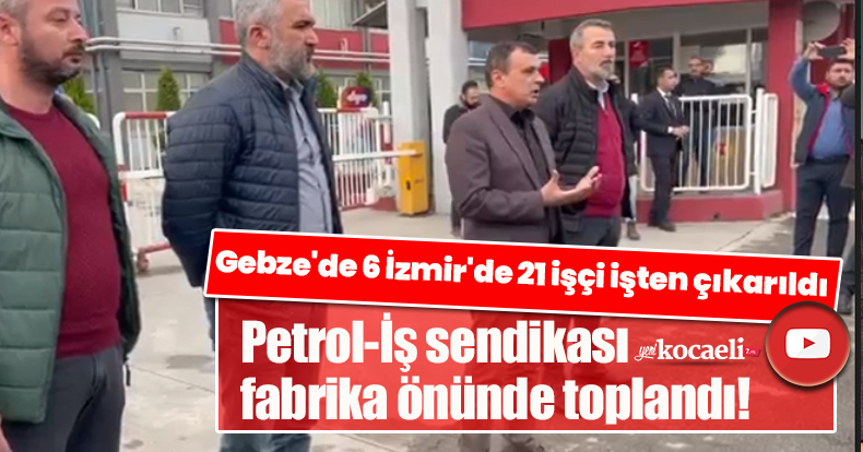 DYO Boya fabrikasında toplamda 27 işçi işten atıldı.