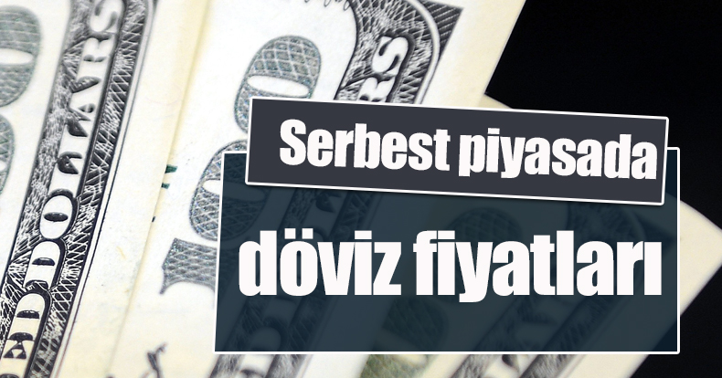 Serbest piyasada döviz fiyatları