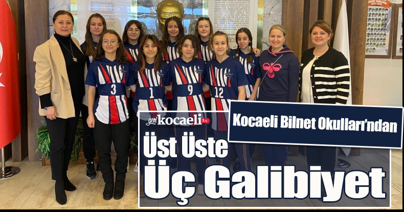 Kocaeli Bilnet Okulları’ndan Üst Üste Üç Galibiyet