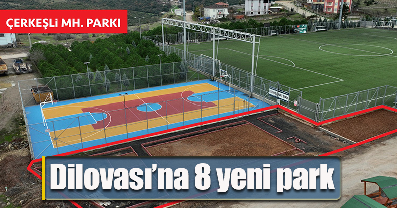 Dilovası’na 8 yeni park 