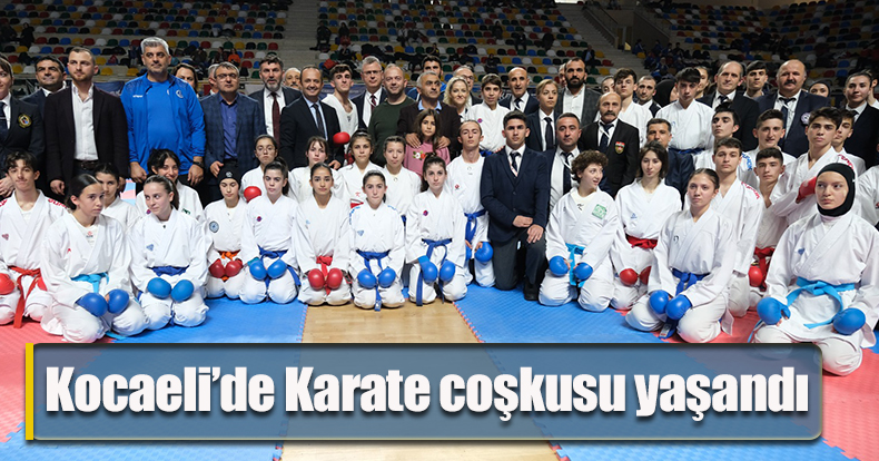 Kocaeli’de Karate coşkusu yaşandı