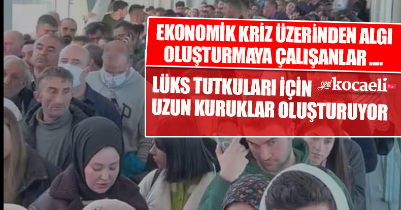 “LÜKS TUTKUNLARI GÜRCİSTAN’A GİDEREK HARCAMALARINI YAPIYOR”