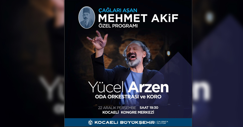 Büyükşehir, İstiklal Marşı şairimizi anacak