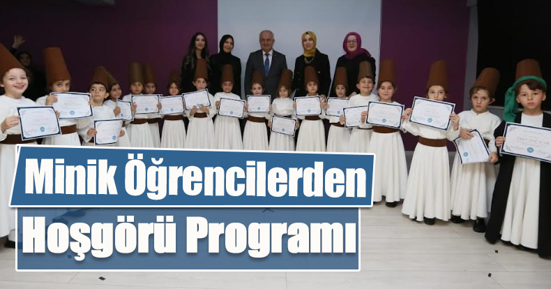 Minik Öğrencilerden Hoşgörü Programı