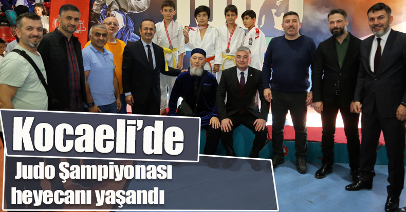 Kocaeli’de Judo Şampiyonası heyecanı yaşandı