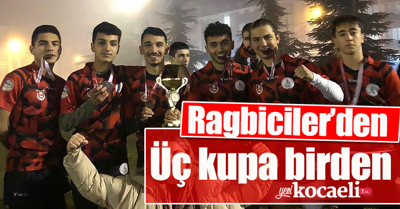 Ragbiciler’den üç kupa birden