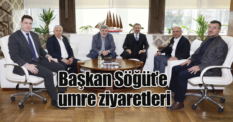 Başkan Söğüt’e umre ziyaretleri