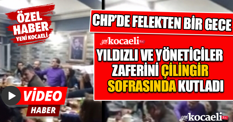 YILDIZLI VE YÖNETİCİLER ÇİLİNGİR SOFRASI İLE ZAFER KUTLAMASI YAPTI