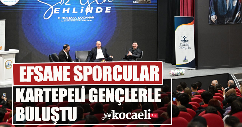 EFSANE SPORCULAR KARTEPELİ GENÇLERLE BULUŞTU