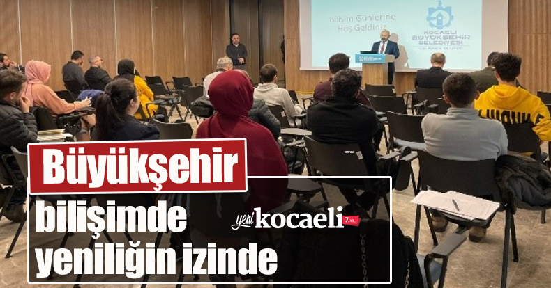 Büyükşehir bilişimde yeniliğin izinde