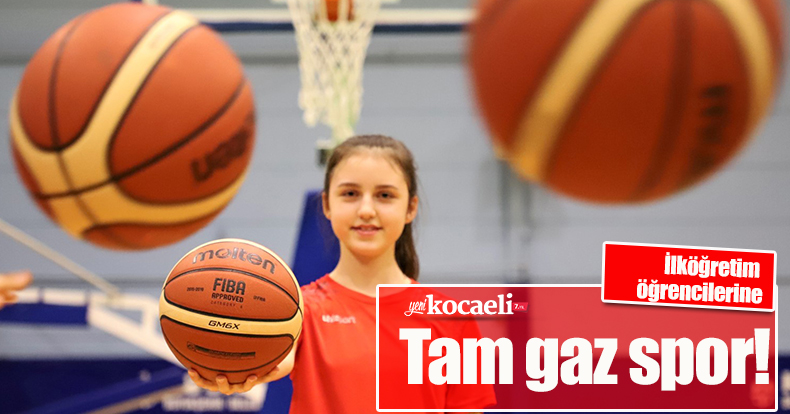 İlköğretim öğrencilerine tam gaz spor!