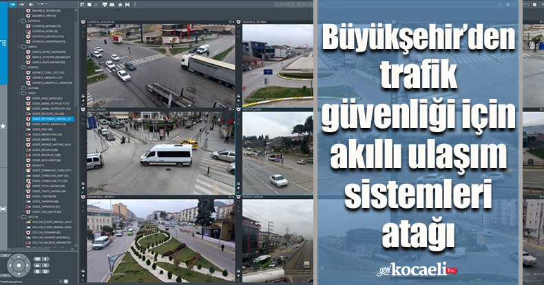 Büyükşehir’den trafik güvenliği için akıllı ulaşım sistemleri atağı
