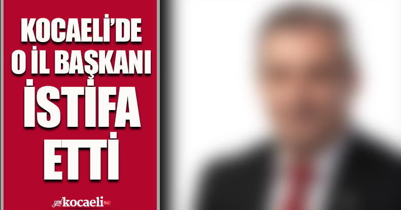RECEP SÜSLÜ İSTİFA ETTİ