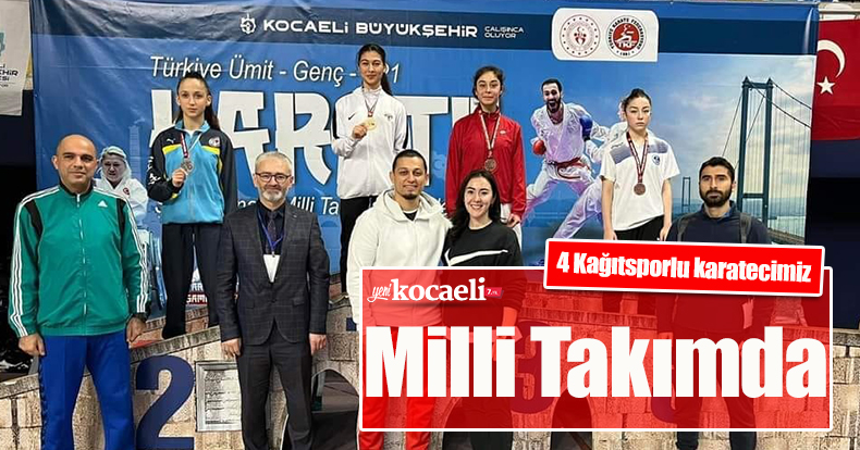 4 Kağıtsporlu karatecimiz Milli Takımda