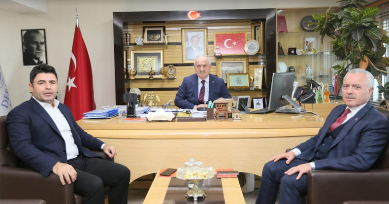 Ataş ve Boyraz’dan Başkan Aygün’e ziyaret