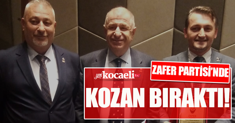 ZAFER PARTİSİ'NDE KOZAN BIRAKTI!