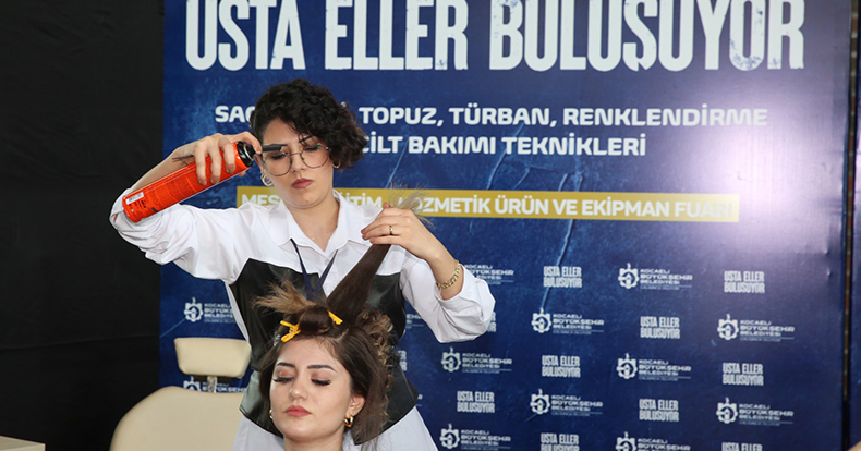 Usta Eller Buluşuyor Mesleki Eğitim Fuarı başladı