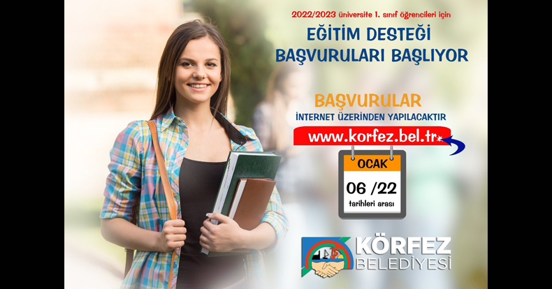 Körfez’de ‘eğitim desteği’ başvuruları başladı