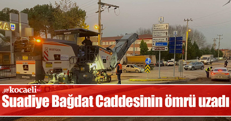 Suadiye Bağdat Caddesinin ömrü uzadı