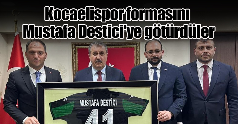 Kocaelispor formasını Mustafa Destici'ye götürdüler