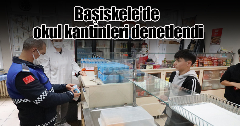 Başiskele'de okul kantinleri denetlendi