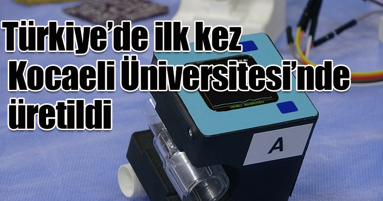 Türkiye’de ilk kez Kocaeli Üniversitesi’nde üretildi