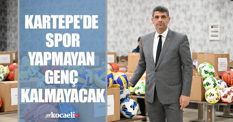 KARTEPE’DE SPOR YAPMAYAN GENÇ KALMAYACAK