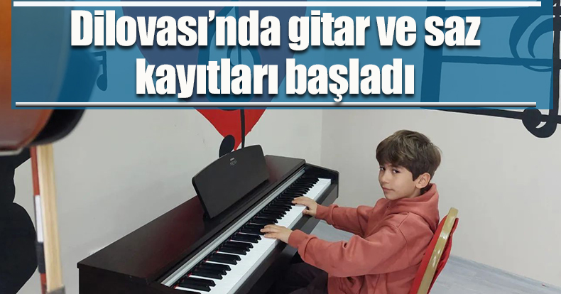 Dilovası’nda gitar ve saz kayıtları başladı 