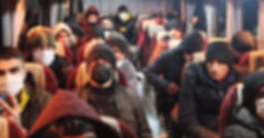 50 düzensiz göçmen sınır dışı edildi