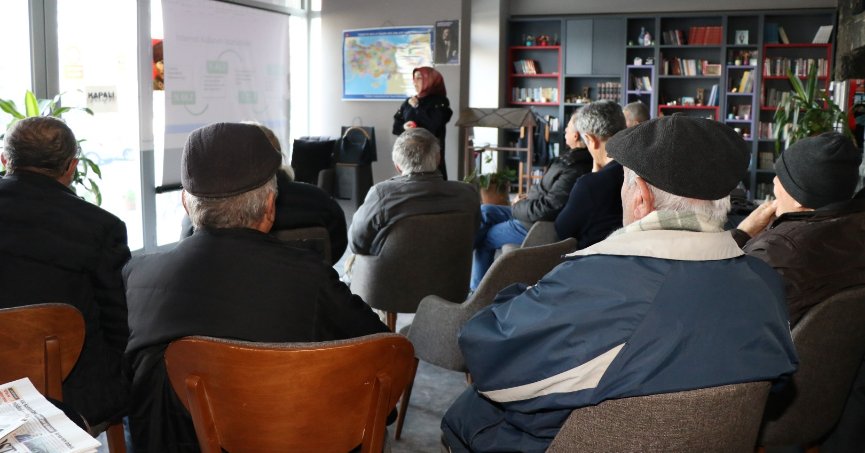 65 yaş üstüne güvenli internet kullanımı