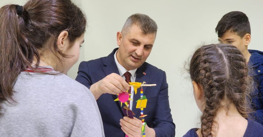 DERS ZİLİ GÖLCÜK’TE SANAT İÇİN ÇALIŞIYOR ETKİNLİKLERİ BAŞLADI