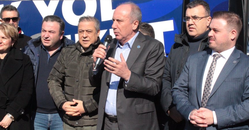 Muharrem İnce, eylemdeki TÜPRAŞ işçisini ziyaret etti