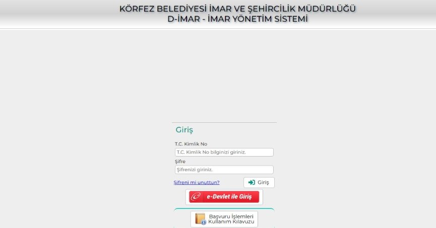 Körfez'de e-imar dönemi başladı