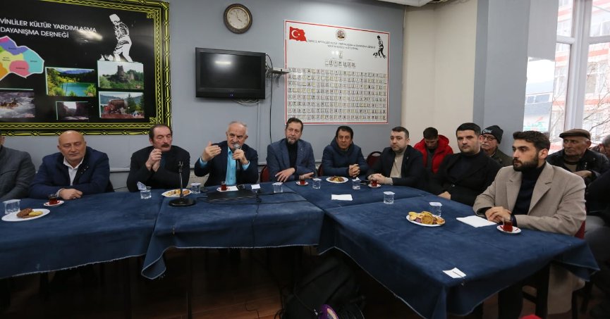 Başkan Aygün, Artvinlilere Konuk Oldu