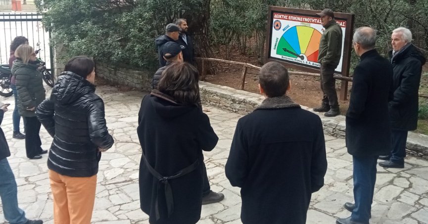 İtfaiye Afetlere Hazırız projesi için Yunanistan’da