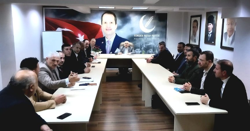 Yeniden Refah Partisi Başkanlık Divanını oluşturdu