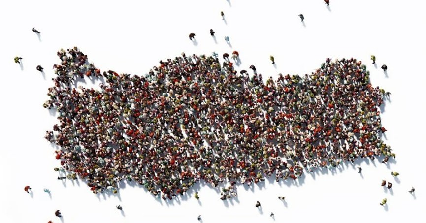 Türkiye nüfusu 2022 yılında 85 milyon 279 bin 553 kişi oldu