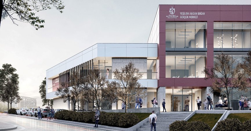 Yeşilova Hasan Doğan Gençlik Merkezi yenileniyor
