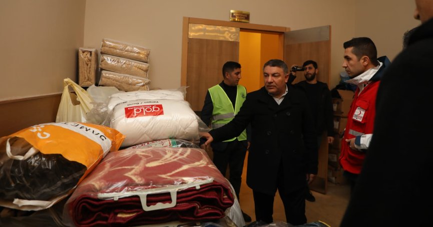 Dilovası, yardım için seferber oldu