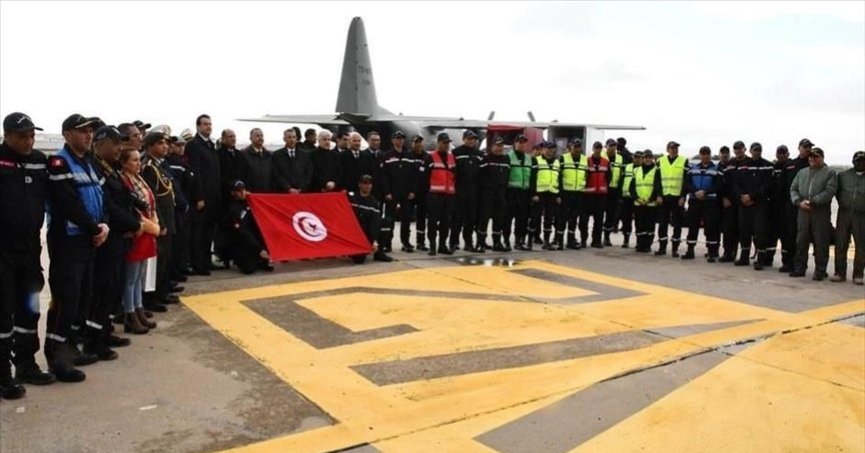 Venezuela ve Tunus'tan Türkiye'ye yardım ekipleri